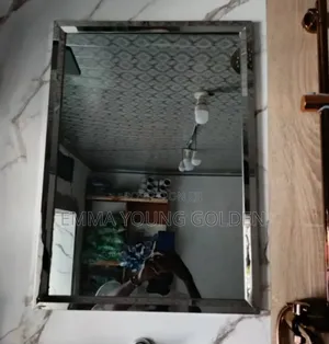 Bathroom Mirror With Stainless Frame