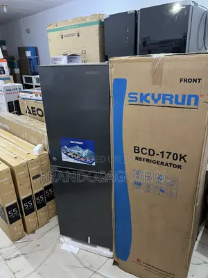 Brand New Skyrun 170l Refrigerator – Double Door Bottom Freezer