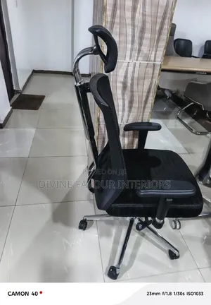 Butterfly Reclining Full Mesh Office Chair Stainless Steel Back Design
