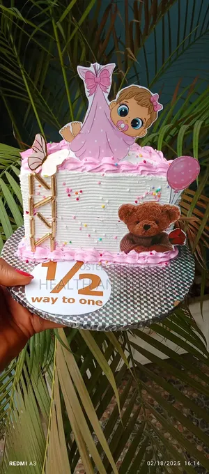 Half Way To One Cake