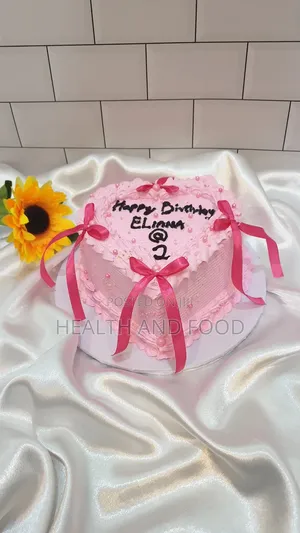6" Heart Shape Cake