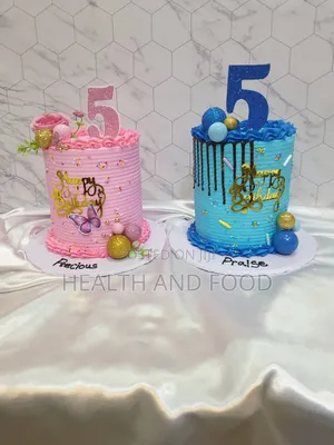 6" Three Layers Each Cake