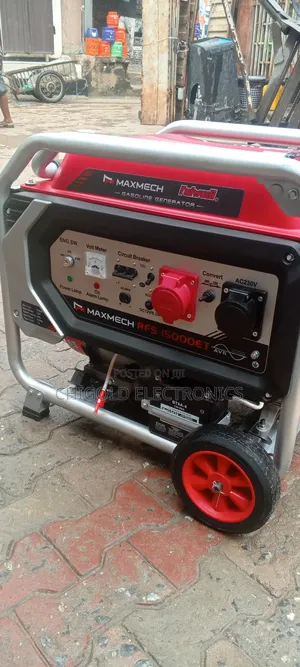 RFS Three Phase 17000e Maxmech Petrol Generator