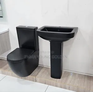 Black Matt Miniset Wc
