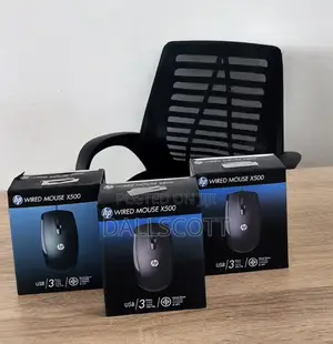 Hp Wired Mouse X500 – Smooth Reliable Usb Mouse