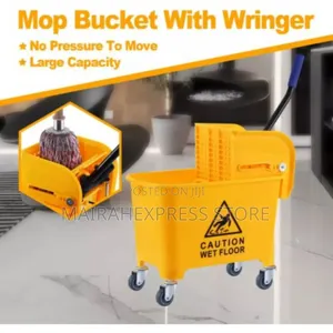 20l Industrial Caution Mop Bucket 
(2st7)