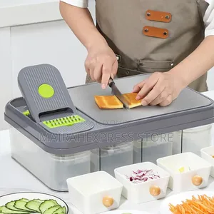 All-in-One Multipurpose Cutting Board/Slicer Box Set