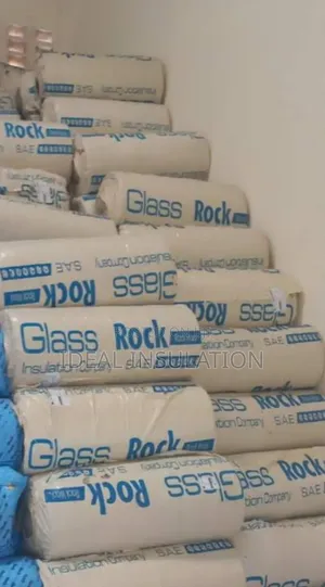 Glassrock Rockwool With Wire Mesh,1000mmx3000mmx100mm, 70 Density