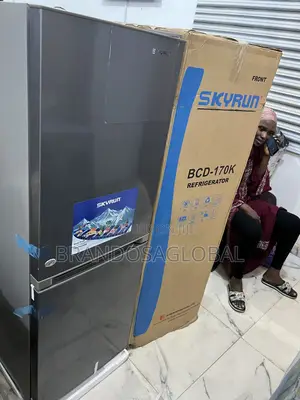Skyrun Refrigerator – 170l Bottom Freezer Compact Size