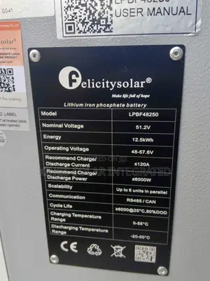 Felicity Lithium Batteries