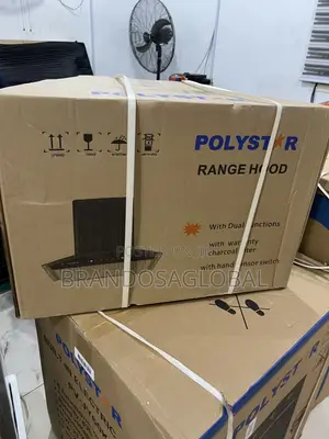 Polystar 60cm Cooker Hood Pv-6009bd - Hand Sensor, Charcoal Filter