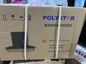 Brand New Polystar Pv-6009bd 60cm Chimney Hood