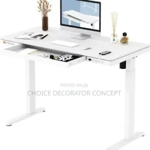 Pro Electric Adjustable Table With Charging Pad Usb