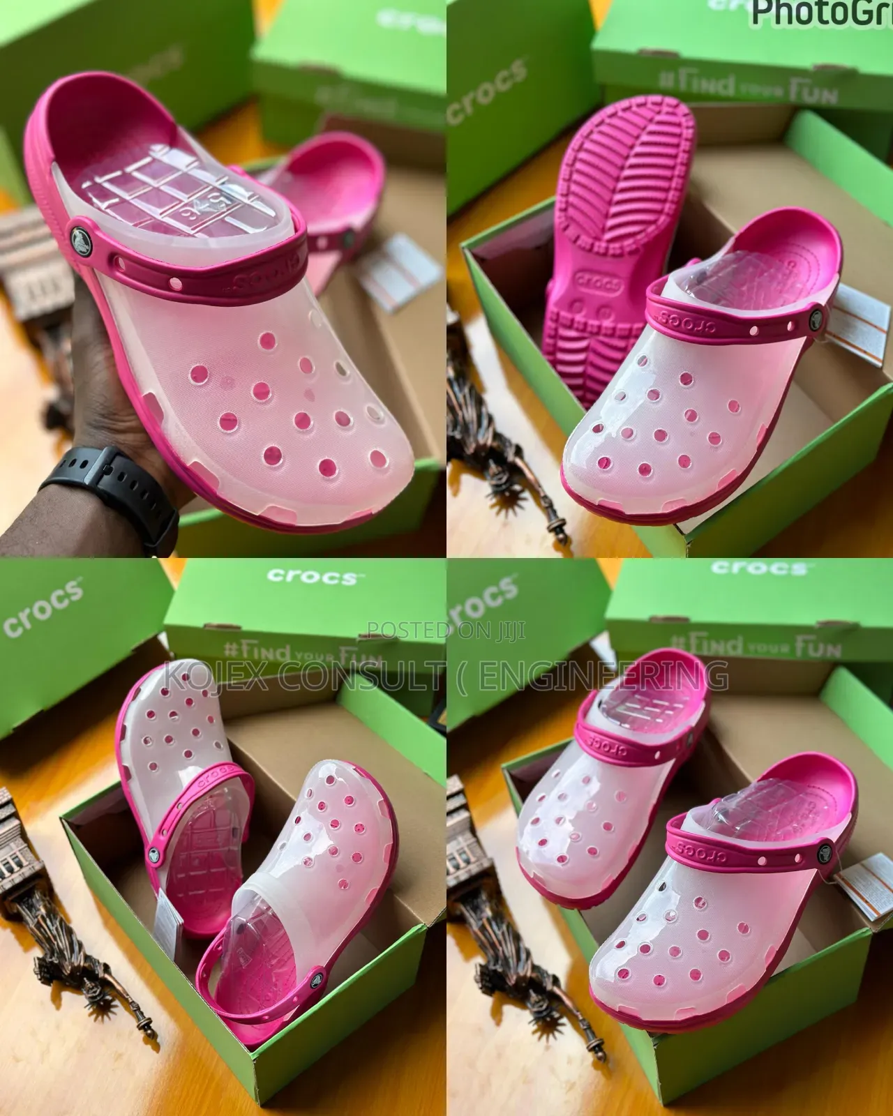 Rubber Linteride Comfy Crocs