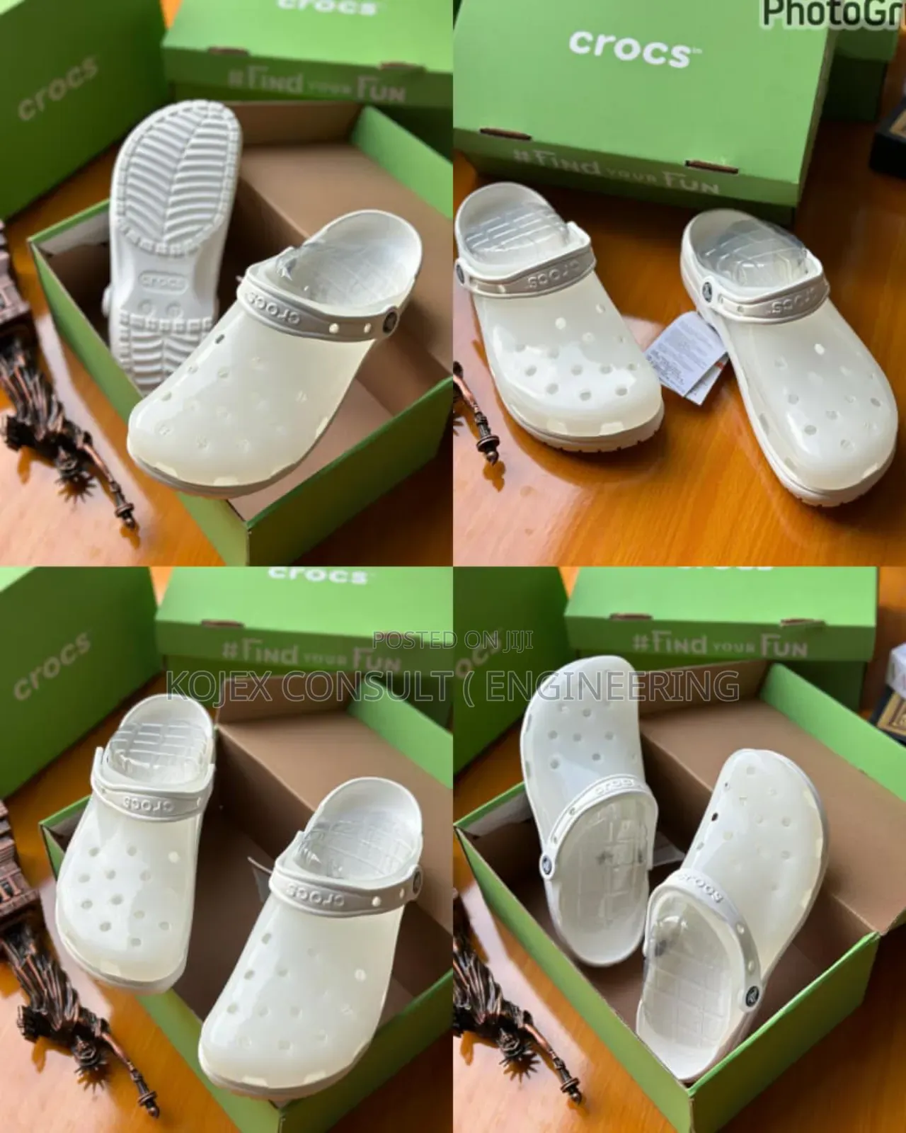 Rubber Linteride Comfy Crocs
