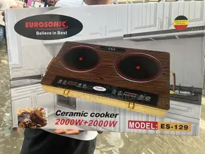 Eurosonic Electric Ceramic Stove Double Burner