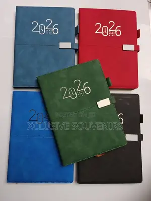 2026 A5 Notebook Pu Hard Cover Pen Holder