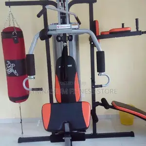 3 Station Home Gym With Accessories