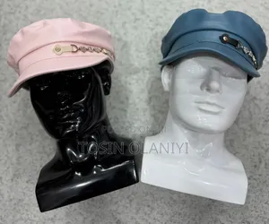 New Design Octa Leather Captain Cap