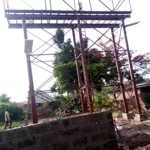 Water Tank Stanchion / Tank Scaffold Construction