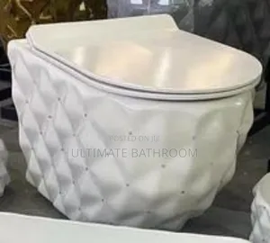 Diamond Design Wall Mounted Watercloset