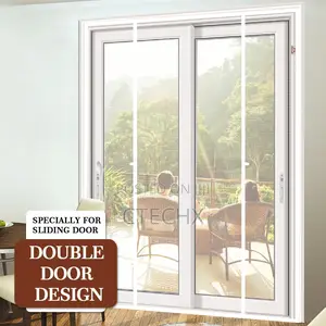 Yotache Fly Screen Door 168 X 206 Cm. White