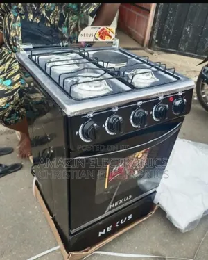 Nexus 3 Burner +1 Electric Standing Gas Cooker