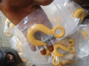 Yellow Grab Hooks With Safety Latches