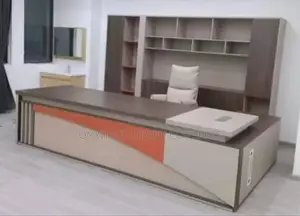 3 Meters Boss Executive Table and Shelve