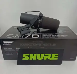 Shure Sm7b  Studio, Zoom And Podcast Microphone.