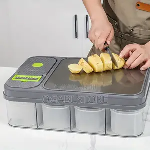 Manual Multifunctional Stainless Steel Dicer Chopper