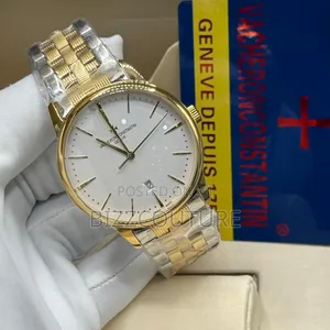 Original Vacheronconstantin Two-Tone Stainless Steel Calendar Watch