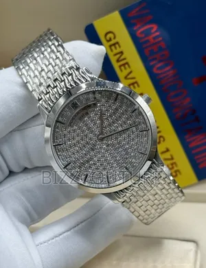 Original Vacheron Constantin Silver Stainless Steel Quartz Watch