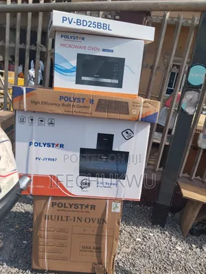 Original Polystar Set of Microwave Gas Cooker Oven Heat Extractor