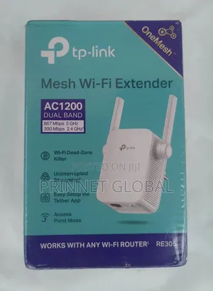 Tp-Link Mesh Wifi Extender Ac1200 Dual Band Re305