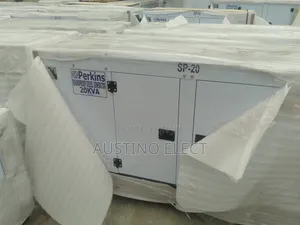Perkins 20kva Soundproof Generator, 2years Warranty