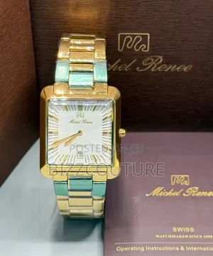 Original Michel Renee Gold Stainless Steel Quartz Watch