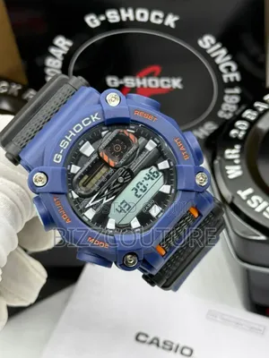 Original G-Shock Black Rubber Strap Quartz Watch