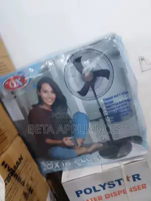 Ox Standing Fan – 18 Plus With 3 Speed Control