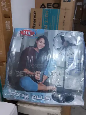 Ox Standing Fan 18 Plus – Sturdy Base