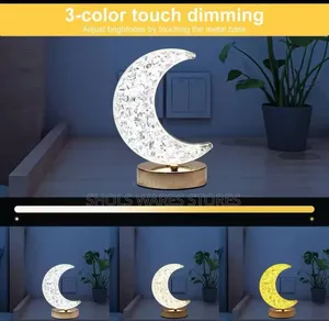 Acrylic Crystal Bedside Table Lamps