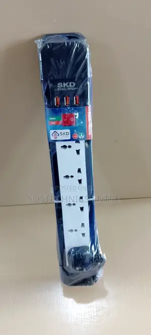 SKD Electric Extension.5 Ac Outlet,3 Usb Port.