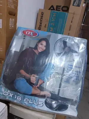 Ox 18+ Standing Fan – Strong Base Support