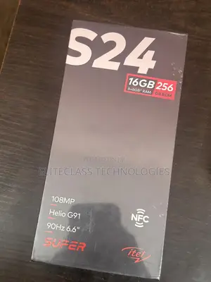 New Itel S24 256 GB Black