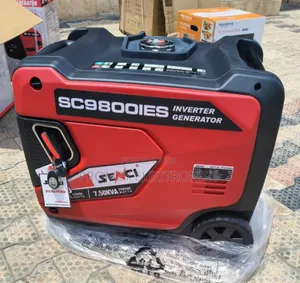 7.50kva Senci Remote Control Inverter Soundproof Petrol Gen Low Fuel