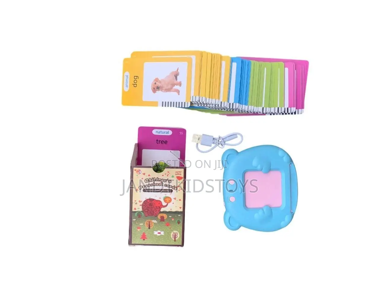 Children’S Interactive Learning Flash Card Device