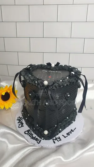 6" Two Layers Heart Shape Cake