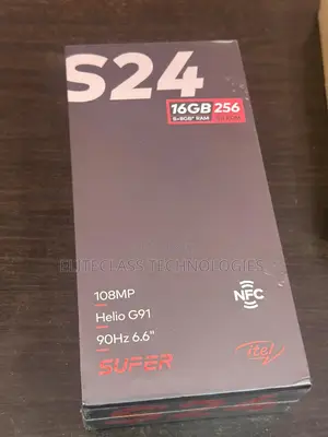 New Itel S24 256 GB Black
