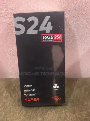 New Itel S24 256 GB Black