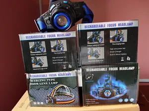 Rechargeable Headlamp Headlight For Hiking Camping Working